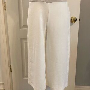 Lola and Sophie Wide Leg Capris While Small